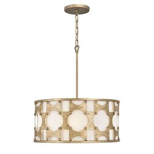 H4735BNG Carter Drum Pendant Pendant Light - Burnished Gold