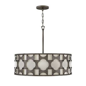 H4736WBZ Carter Drum Pendant Pendant Light - Bronze