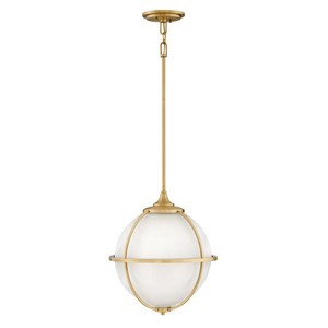 H4744SA Aberdeen Up Light Pendant Light - Satin Brass