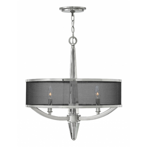 H4753PN Ascher Up Light Pendant Light - Polished Nickel