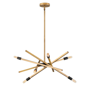 H4765HB Archer Entrance / Foyer Pendant Light - Heritage Brass H4765HB Archer Entrance / Foyer Pendant Light - Heritage Brass