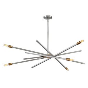 H4766BN Archer Entrance / Foyer Pendant Light - Brushed Nickel