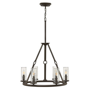 H4786OZ Dakota Mid Sized Chandelier Chandelier - Oil Rubbed Bronze