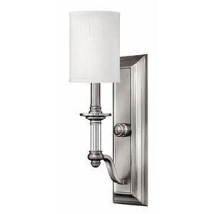 H4790BN Sussex 1 Bulb Wall Sconce - Brushed Nickel