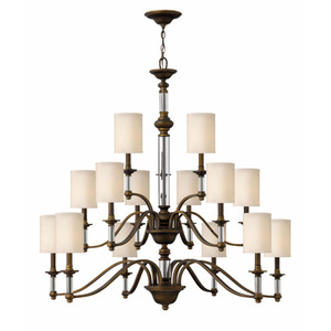 H4799EZ Sussex Large Foyer Chandelier Chandelier - English Bronze