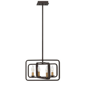 H4811KZ Quentin Entrance / Foyer Pendant Light - Buckeye Bronze