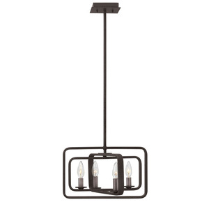 H4811DZ Quentin Entrance / Foyer Pendant Light - Aged Zinc