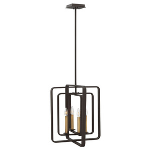 H4814KZ Quentin Up Light Pendant Light - Buckeye Bronze