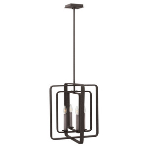 H4814DZ Quentin Up Light Pendant Light - Aged Zinc