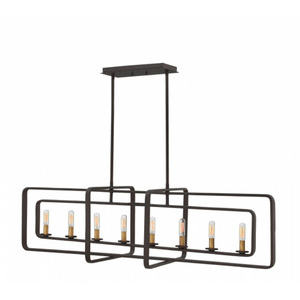 H4818KZ Quentin Linear Pendant Pendant Light - Buckeye Bronze