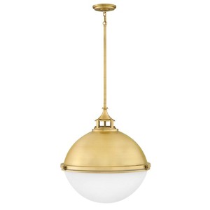 H4836SA Fletcher Down Light Pendant Light - Satin Brass