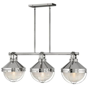 H4846PN Crew Linear Pendant Pendant Light - Polished Nickel