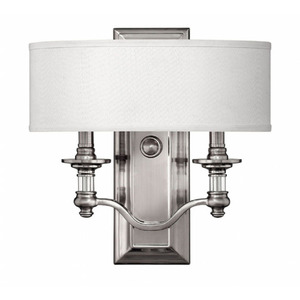 H4900BN Sussex Multi Bulb Wall Sconce - Brushed Nickel