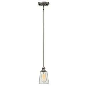 H4937PL Gatsby Mini-Pendant Pendant Light - Polished Antique Nickel