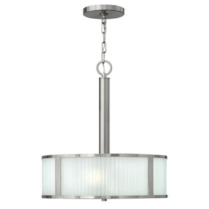 H4972BN Midtown Drum Pendant Pendant Light - Brushed Nickel