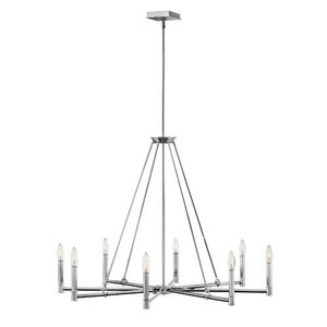 H4988PN Buchanan Entrance / Foyer Pendant Light - Polished Nickel