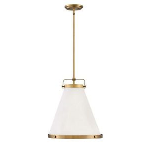 H4993LCB Lark Down Light Pendant Light - Lacquered Brass