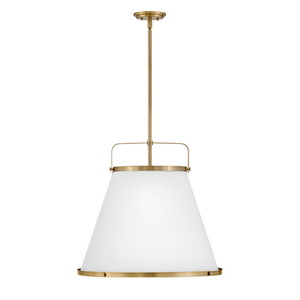 H4995LCB Lark Down Light Pendant Light - Lacquered Brass