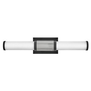 H50062BKCM Zevi 2 Bulb Bathroom Lighting - Black / Chrome H50062BKCM Zevi 2 Bulb Bathroom Lighting - Black / Chrome