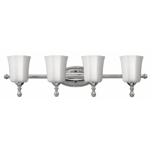 H5014CM Shelly 4 or More Bulb Bathroom Lighting - Chrome