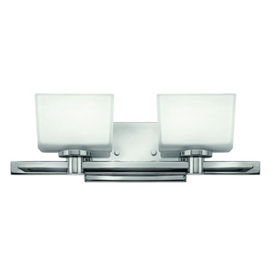 H5022CMLED Taylor 2 Bulb Bathroom Lighting - Chrome