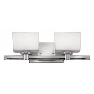 H5022CM Taylor 2 Bulb Bathroom Lighting - Chrome