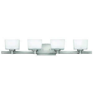 H5024BNLED Taylor 4 or More Bulb Bathroom Lighting - Brushed Nickel