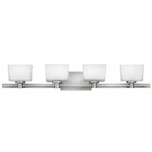 H5024BN Taylor 4 or More Bulb Bathroom Lighting - Brushed Nickel