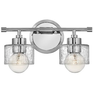 H5082CM Maeve 2 Bulb Bathroom Lighting - Chrome