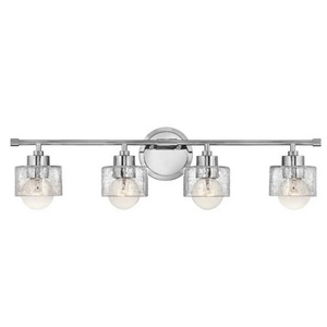 H5084CM Bryanna 4 or More Bulb Bathroom Lighting - Chrome