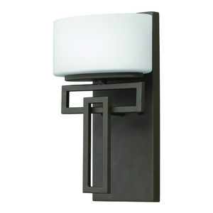 H5100KZLED Lanza 1 Bulb Wall Sconce - Buckeye Bronze H5100KZLED Lanza 1 Bulb Wall Sconce - Buckeye Bronze