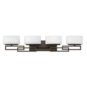 H5104KZ Lanza 4 or More Bulb Bathroom Lighting - Buckeye Bronze