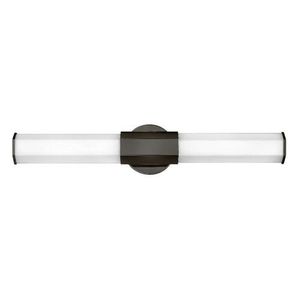 H51152BX Facet 2 Bulb Bathroom Lighting - Black Oxide