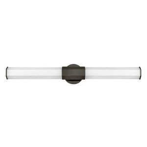 H51153BX Facet 3 Bulb Bathroom Lighting - Black Oxide