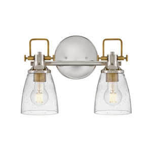 H51272PN Easton 2 Bulb Bathroom Lighting - Polished Nickel H51272PN Easton 2 Bulb Bathroom Lighting - Polished Nickel