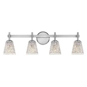 H5154CM Amabelle 4 or More Bulb Bathroom Lighting - Chrome