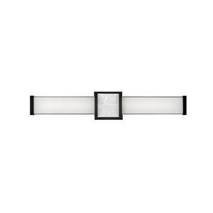 H51582BK Pietra 2 Bulb Bathroom Lighting - Black