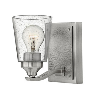 H51820BN Jackson 1 Bulb Wall Sconce - Brushed Nickel