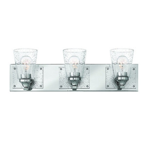 H51823PN Jackson 3 Bulb Bathroom Lighting - Polished Nickel