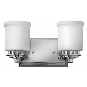 H5192CM Ashley 2 Bulb Bathroom Lighting - Chrome