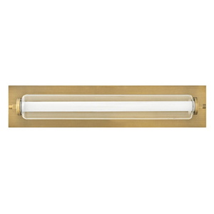 H52022LCB Lucien 2 Bulb Bathroom Lighting - Lacquered Brass