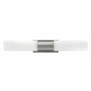 H52112BN Portia 2 Bulb Bathroom Lighting - Brushed Nickel