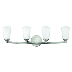 H52234BN Sadie 4 or More Bulb Bathroom Lighting - Brushed Nickel