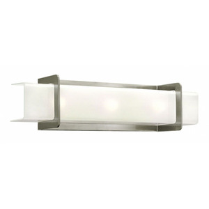 H52373BN Union 3 Bulb Bathroom Lighting - Brushed Nickel