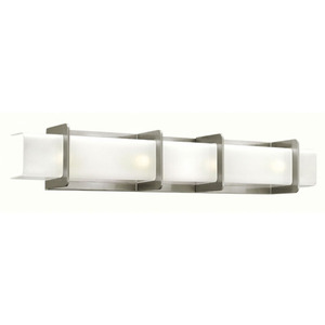 H52374BN Union 4 or More Bulb Bathroom Lighting - Brushed Nickel