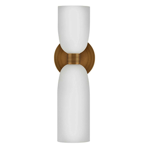 H52960LCBLL Tallulah 2 Bulb Bathroom Lighting - Lacquered Brass