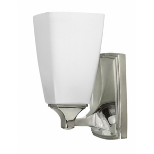 H53010PN Darby 1 Bulb Wall Sconce - Polished Nickel H53010PN Darby 1 Bulb Wall Sconce - Polished Nickel