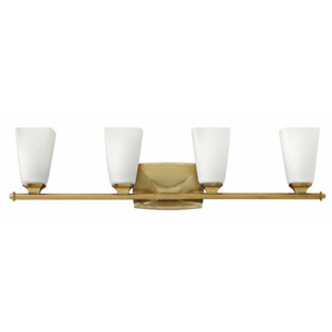 H53014BC Darby 4 or More Bulb Bathroom Lighting - Brushed Caramel H53014BC Darby 4 or More Bulb Bathroom Lighting - Brushed Caramel