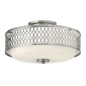 H53241BN Jules Flush Mount Ceiling Light - Brushed Nickel