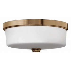 H5421BR Daria Flush Mount Ceiling Light - Brushed Bronze